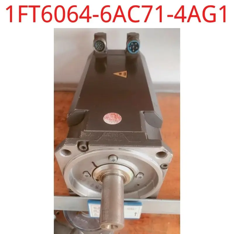 

used Siemens test ok real 1FT6064-6AC71-4AG1 SIMOTICS S synchronous servo motor 1FT6 9.5 Nm, 100K, 2000 rpm naturally cooled IM