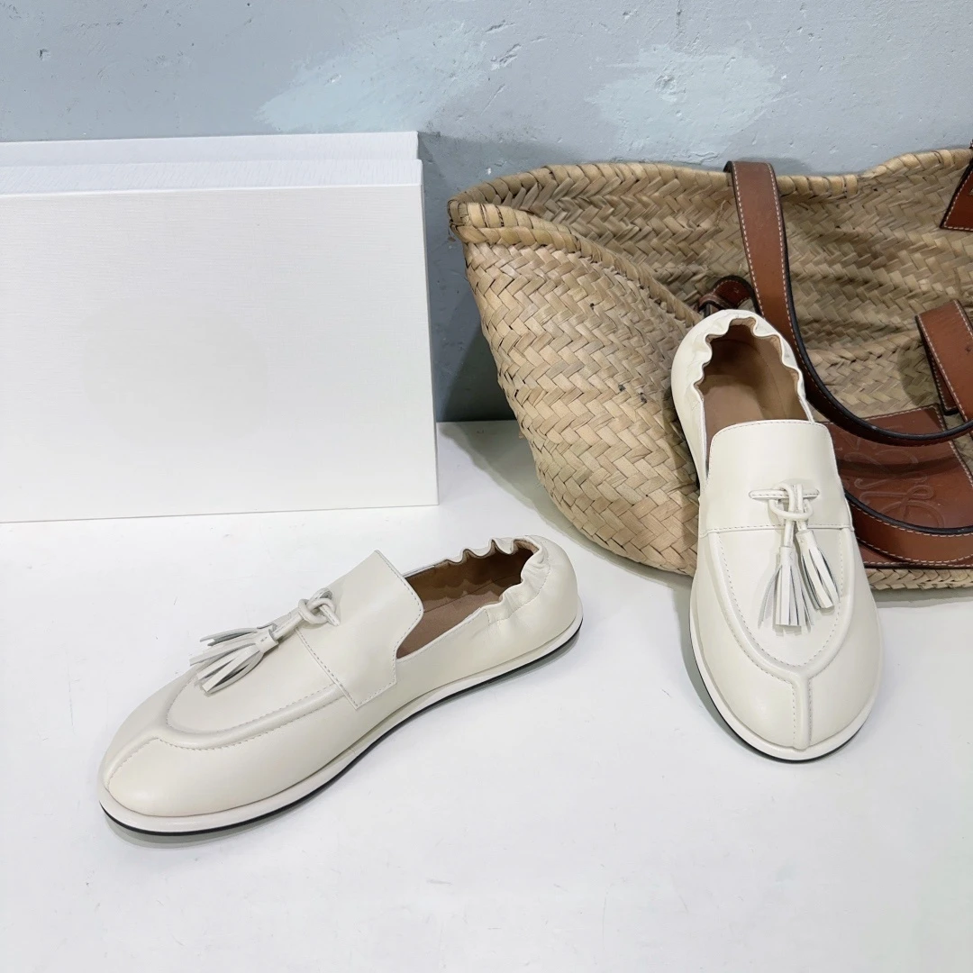 Новинка 2024 осенне-зимняя французская тарелка винтажная обувь для бабушки