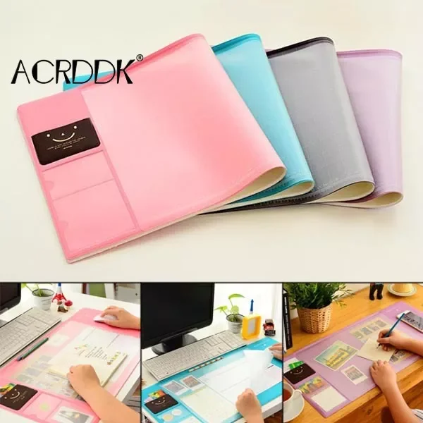 

1 Pcs Large Mouse Pad Multi-function Desk Mouse Mat Waterproof Office Desk Protector Mat FC