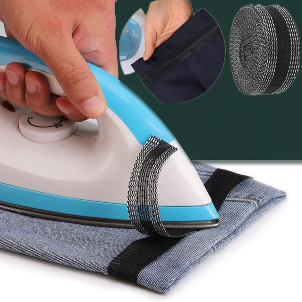 

1/3/5/10M Self-Adhesive Pants Edge Shorten Quick Pants Paste Repair Pants for Jean Clothing Jean Pants Apparel DIY Sewing Fabric