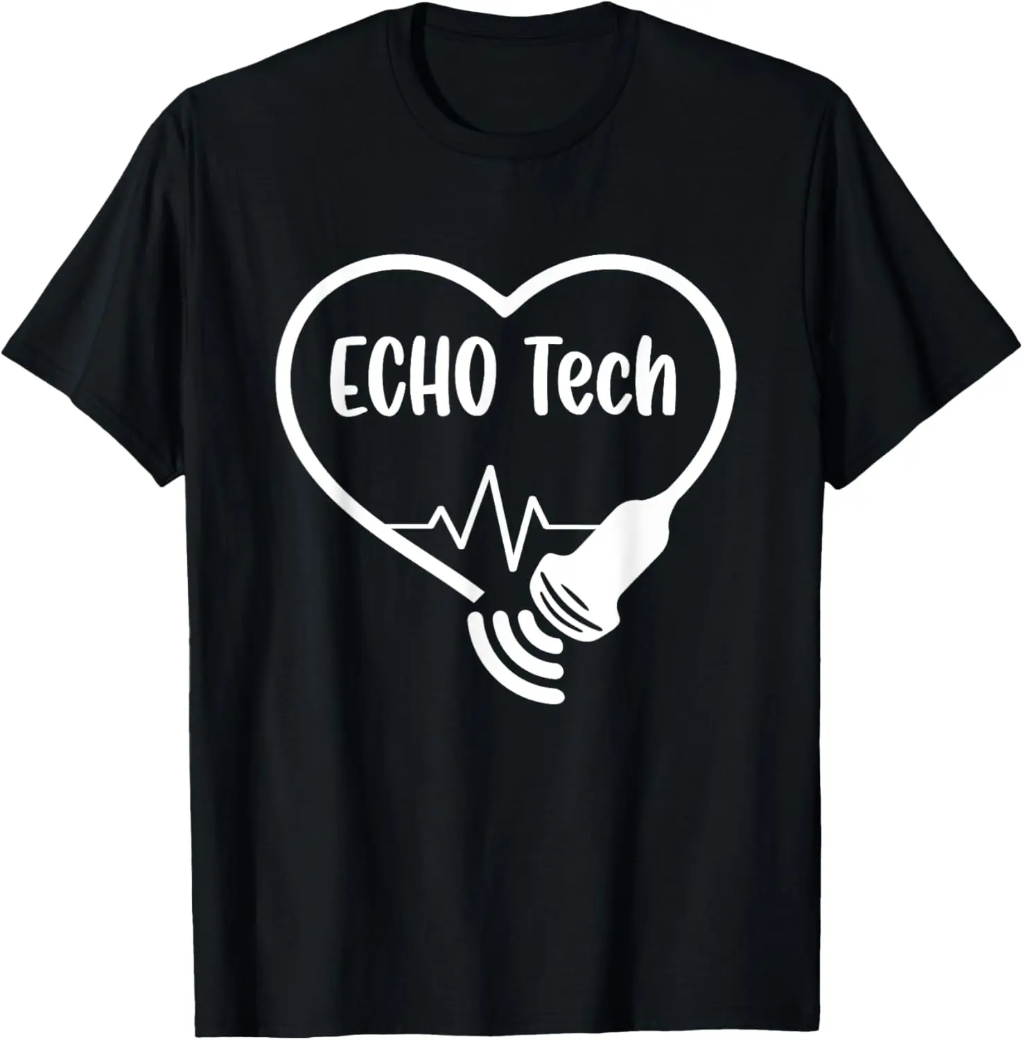 Футболка Echo Tech Cardiac Sonographer RDCS Echocardiographer