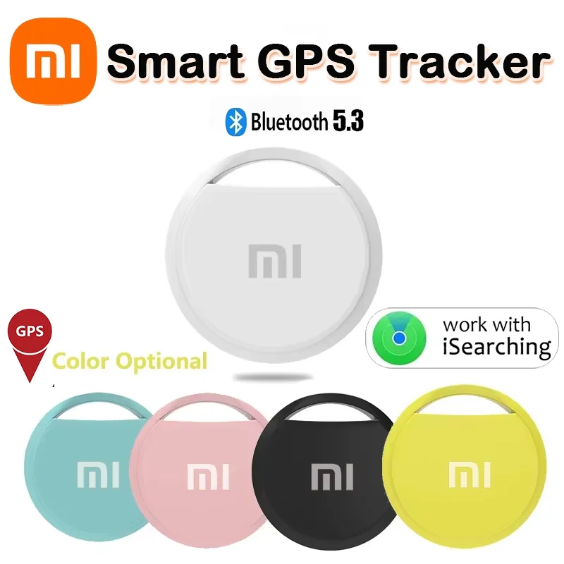 Фото XIAOMI 2026 Умный GPS-трекер Mini с Bluetooth 5.3, устройство для предотвращения потерь, работает с приложением Find My, поисковик ключей, смарт-метка для домашних животных, для iOS iPhone №1