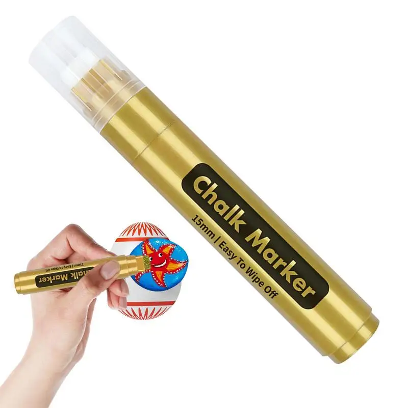 15mm Paint Marker Pen Liquid Chalkboard Markers Erasable Car Window Paint Markers Pen For Glass Bistro