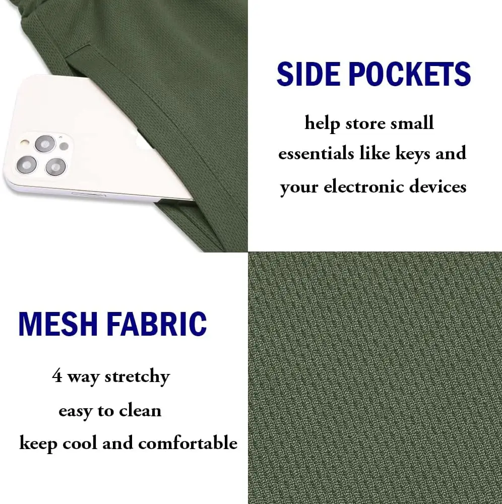 COOFANDY мужские шорты для тренировок в тренажерном зале спортивные бега 5-дюймовые