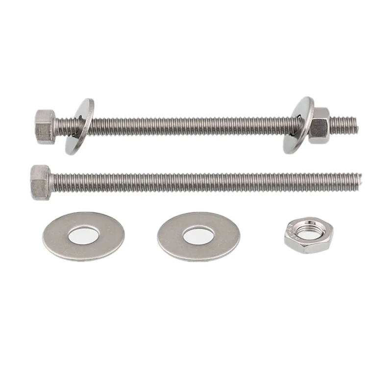 

M5 Outer Hexagon Bolts 304 Stainless Steel Full Thread Outer Screws And Nuts Set Accessories Complete Set Screw Extension Screw