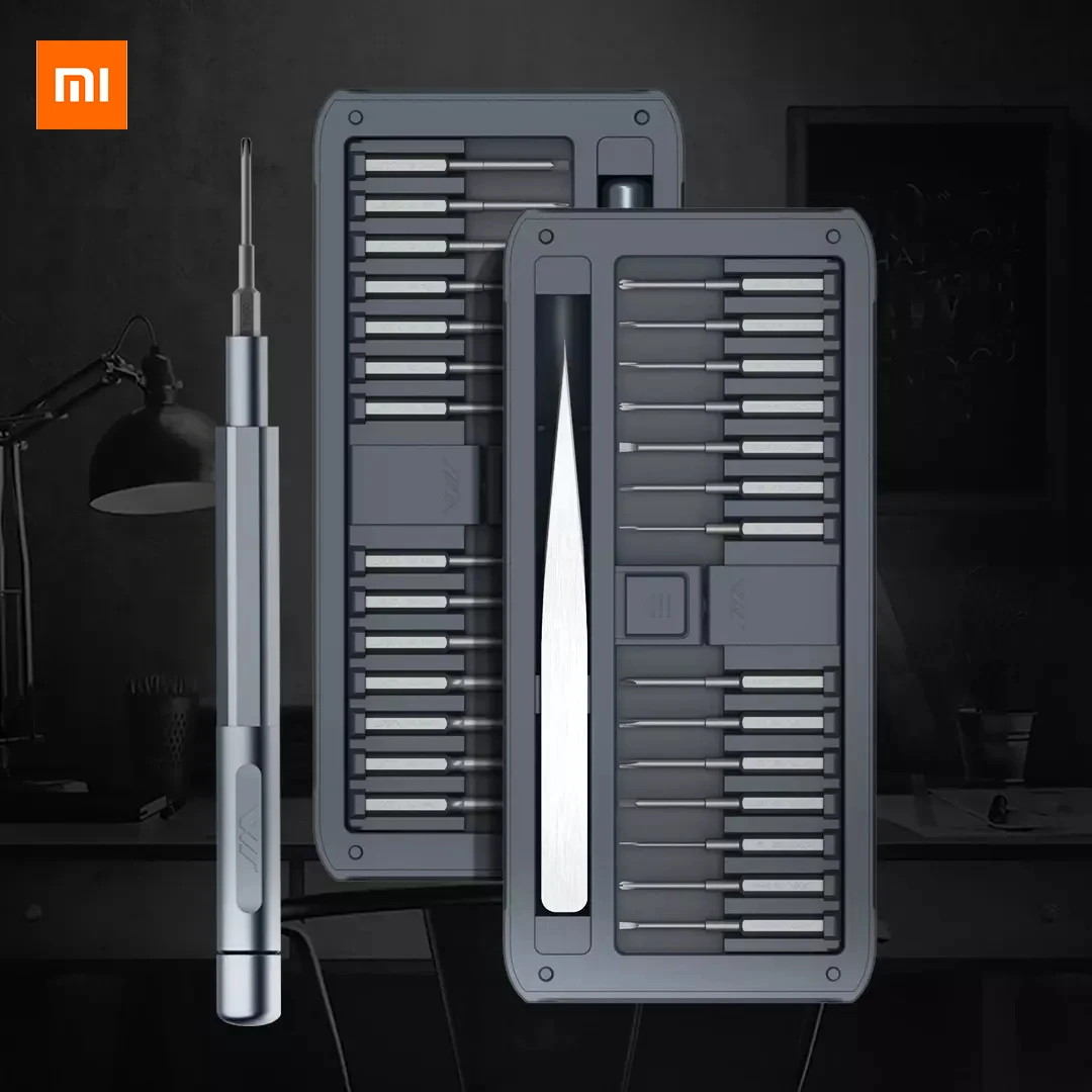 

Xiaomi Mijia Youpin Screwdriver set JM-GNT30 45mm lengthened S2 bit Strong magnetic buckle design, ejection patented technology