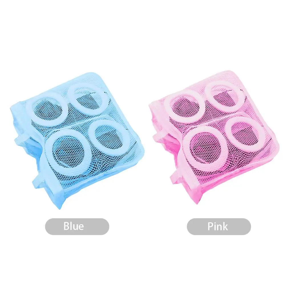 

Сумка для стирки обуви для ленивых, органайзер для сушки белья, сетчатый, нержавеющий, на молнии, защитный мешок для обуви, мешок для стирки, ...