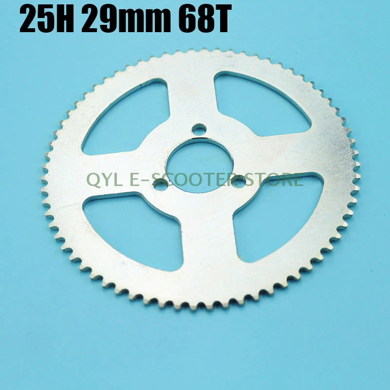 

25H 68T 29mm 68 Teeth Rear Sprocket For 47cc 49cc Pocket Bike Mini ATV Quad Go Kart Minimoto Motorcycle
