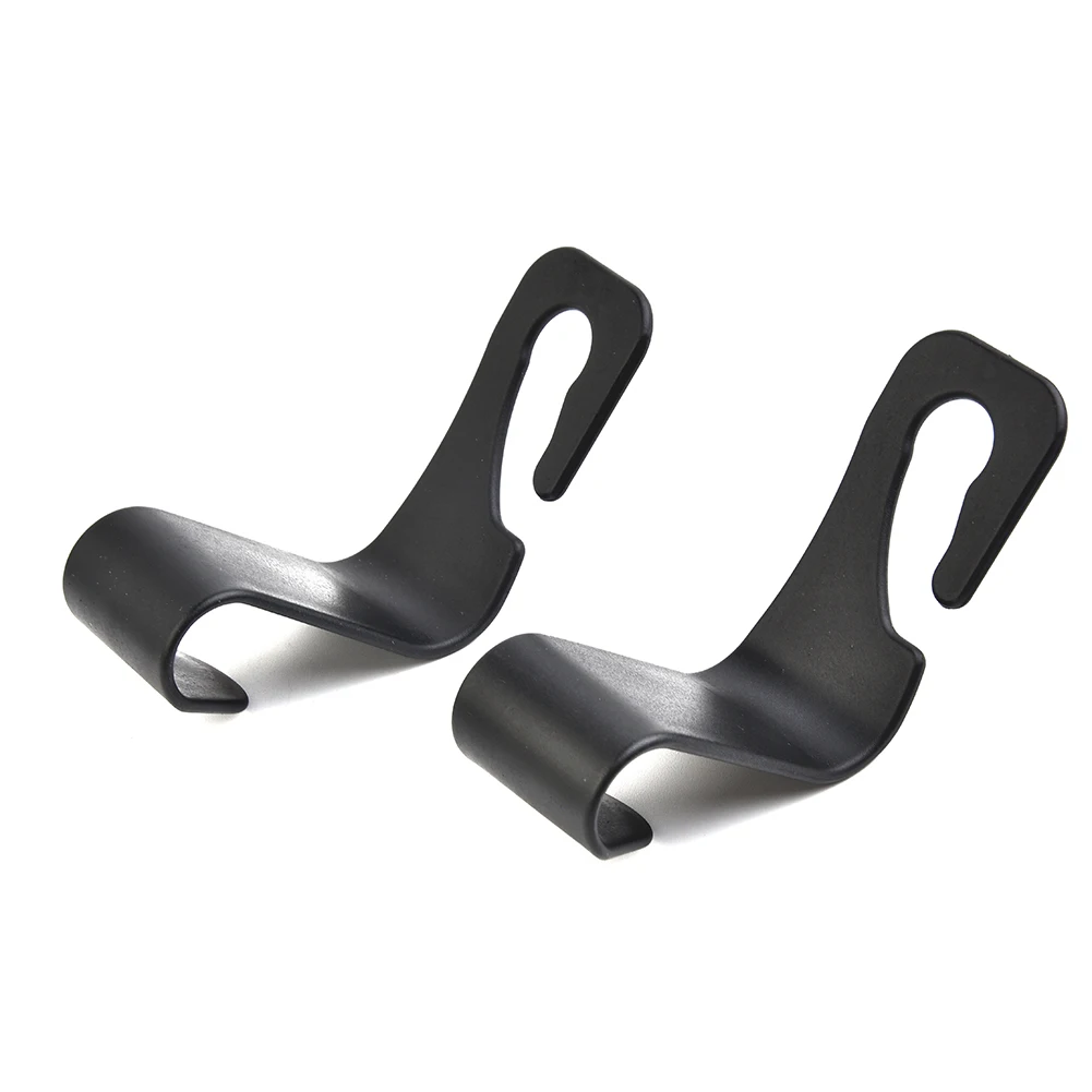 

Bag Back Seat Hook Car Water Bottles Black Umbrellas Groceries Grocery Bags Hanger Headrest Kid's Toys Multifunctional Plastic