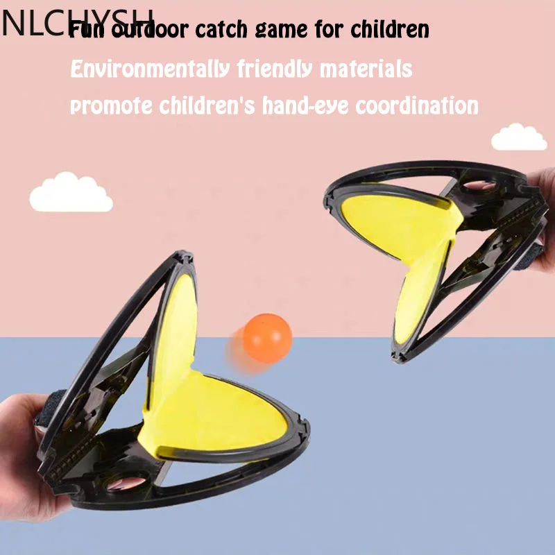 

Outdoor Parent-child Games Hand Throw Ball Games Interactive Games For Two Children's Fun Toys Catch the ball Two player game