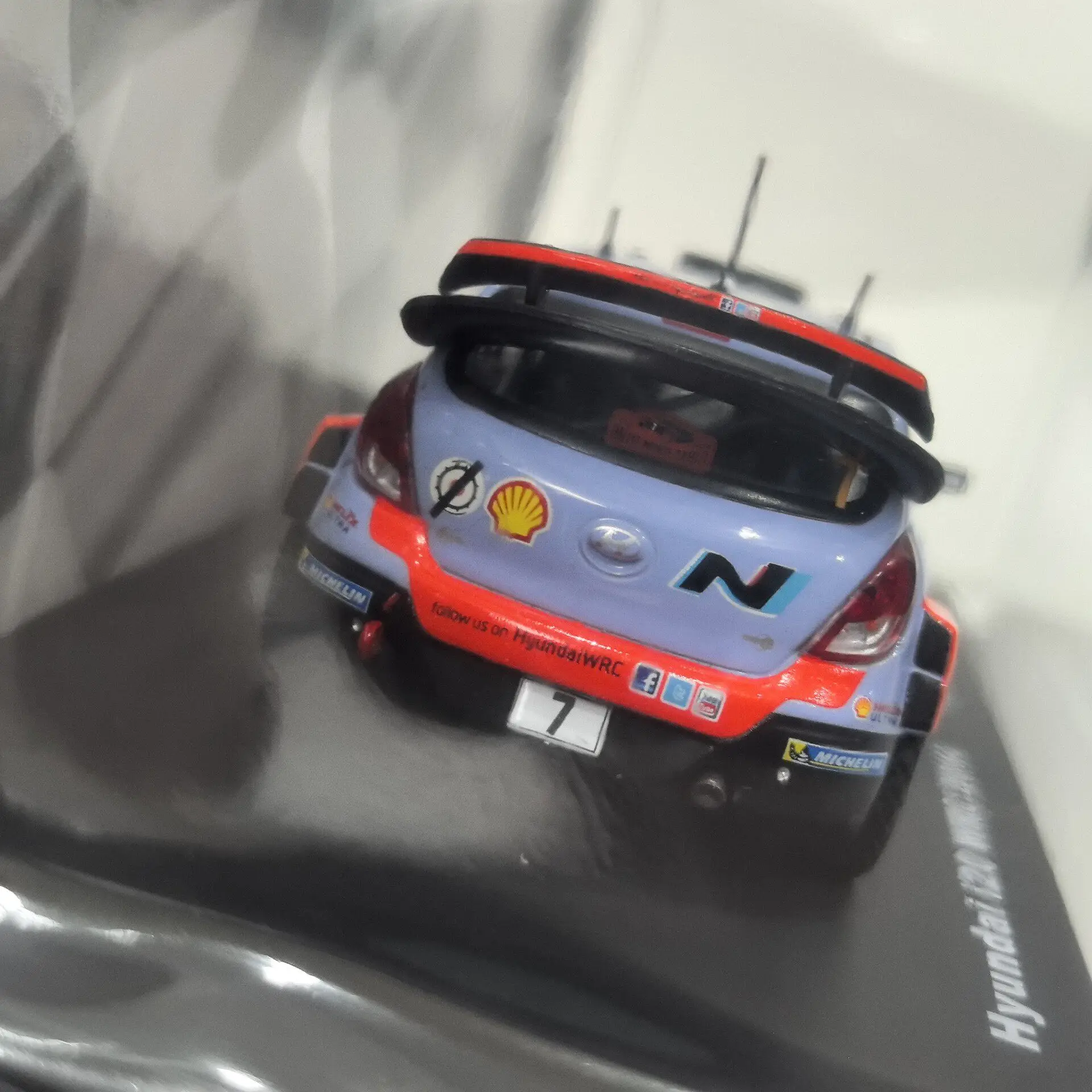 Модель IXO 143 HYUNDAI I20 WRC #   Модель гоночного автомобиля 7 2021 из сплава 5А (art.: 3920da29cd288) - 3920da29cd288