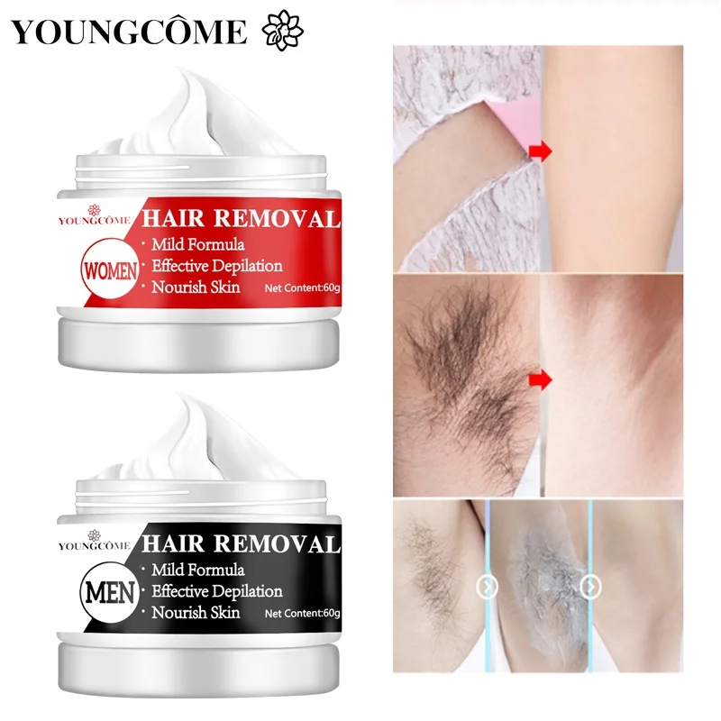 

Крем для удаления волос Young Come, 60 г/30 г