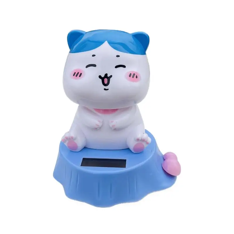 Милые качалки для приборной панели автомобиля фигурки на солнечной энергии