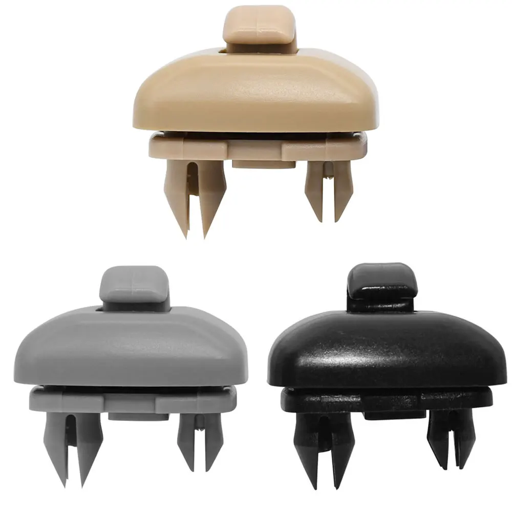 

2pcs Car Sunshade Sun Visor Clip Gray Interior Hanger Hook Clips Bracket for Audi A1 A3 S3 A4 S4 Allroad A5 S5 Q3 Q5 8U0857562A