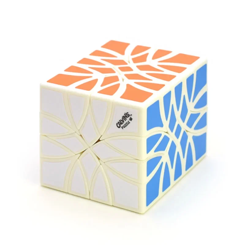 Головоломка Calvin's 445 кубМозаичный куб синий ограниченная серия Bubbloid 4x4x5 полный