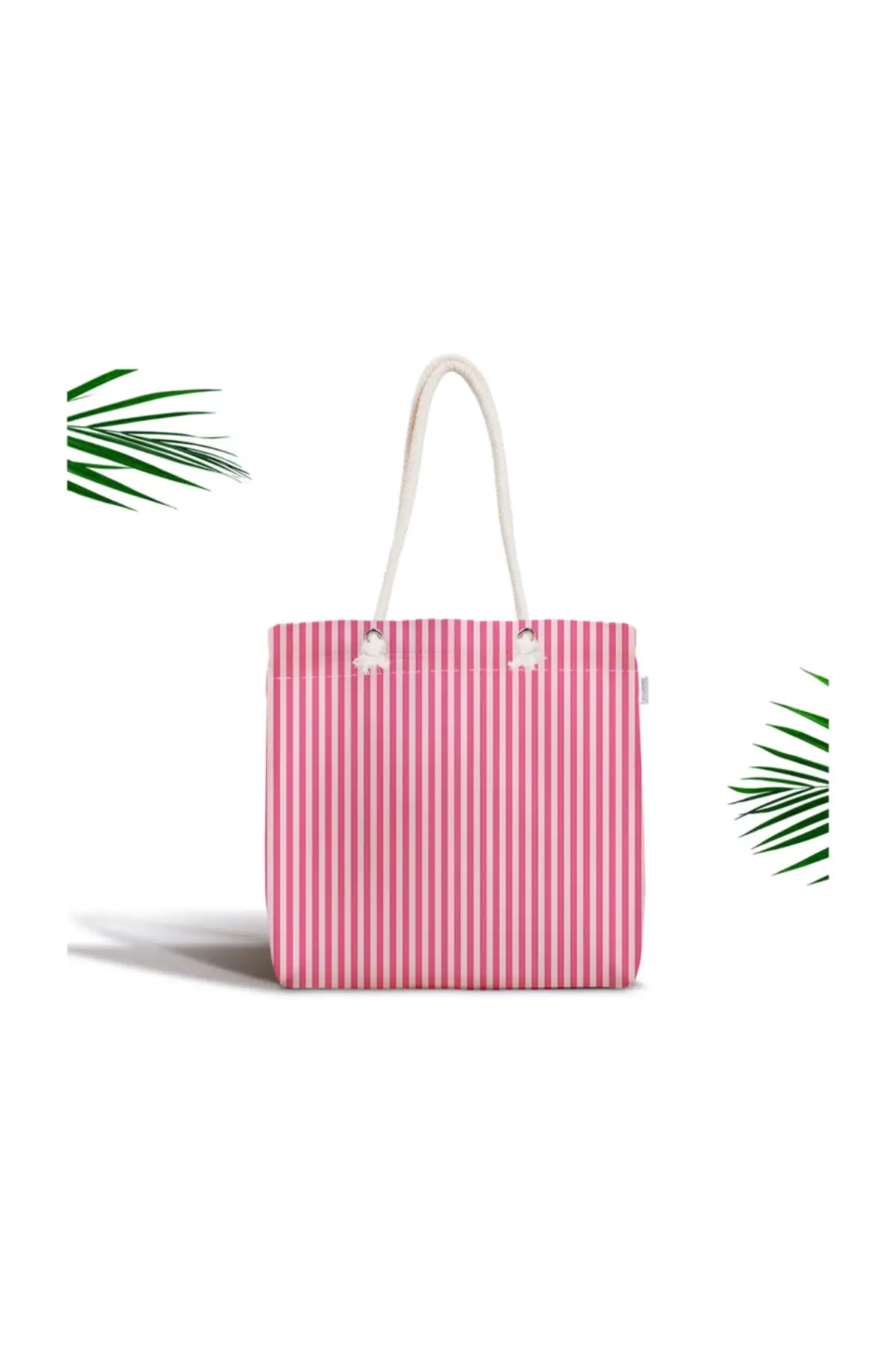 

Женская пляжная сумка розового оттенка, тканевая сумка-тоут на молнии с цифровым принтом, летние сумки для покупок