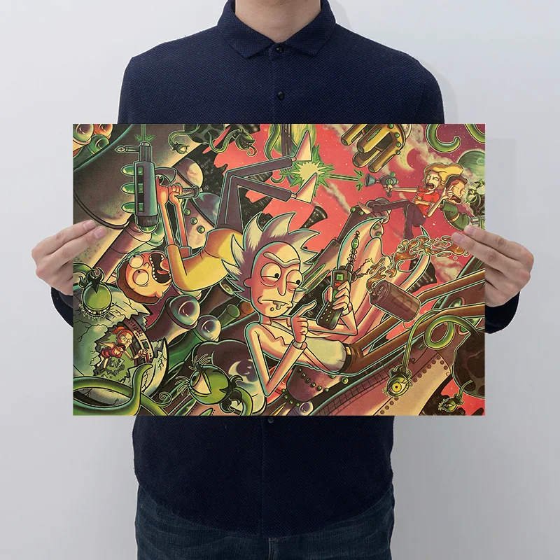 

Classic Anime A Pickled Cucumber Poster Kraft Paper Prints Posters Home Room Decor Art Wall Stickers Decorate Painting