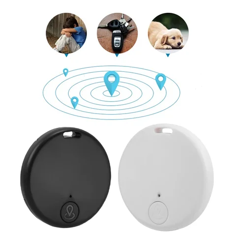 Умный GPS-трекер Bluetooth диагональю дюйма, антибликовые локаторы для кошек и собак, поиск кошелька, аксессуары для устройства отслеживания