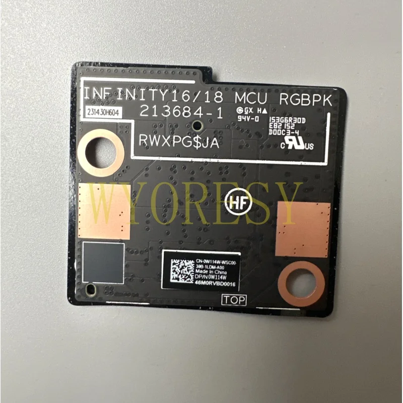 Новая плата адаптера клавиатуры Perkey Cherry MCU RGBPK для Dell Alienware M18 R1 R2