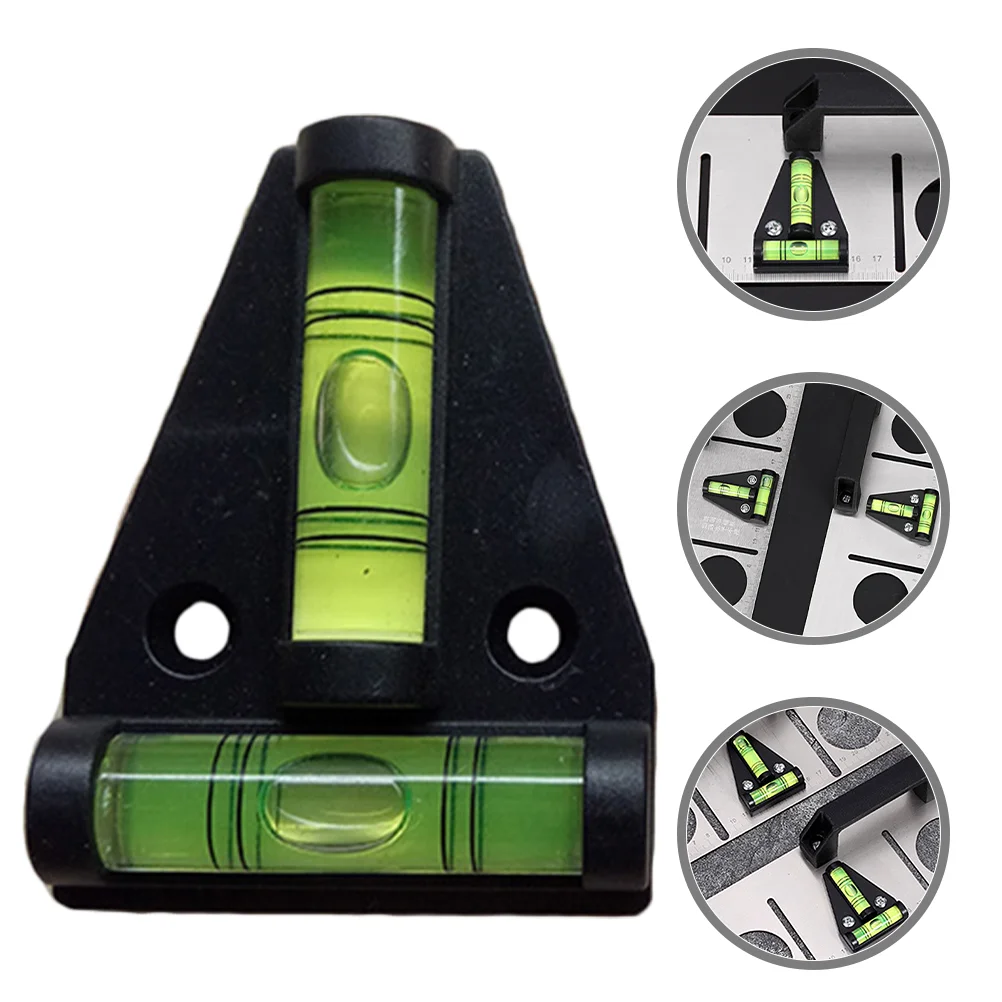 

5 Pcs Level Tool Small Leveling Bubble Tools Two-way Leveler Plastic Precision Shape Levels