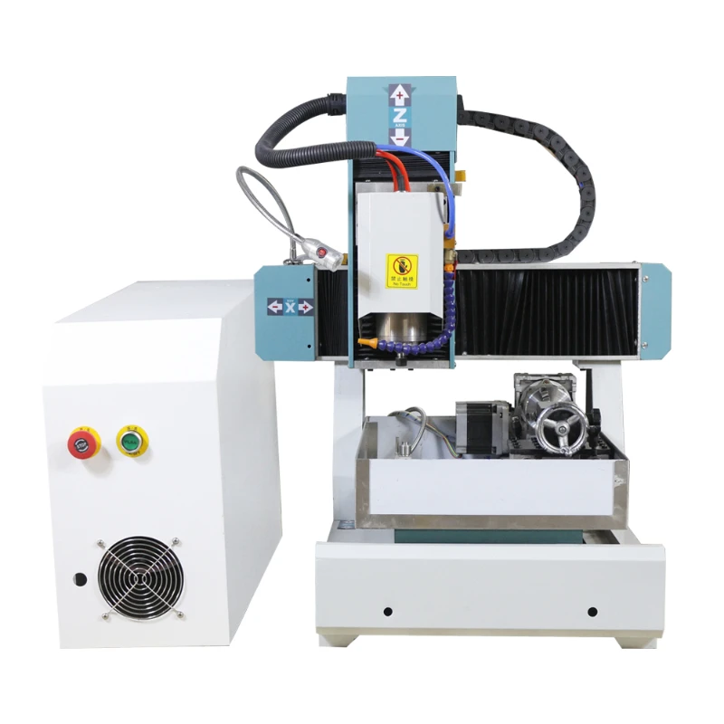 

China Wood Metal Jade Acrylic Carving Waterjet 3030 4040 6060 Mini Cnc Wood Router desktop machine