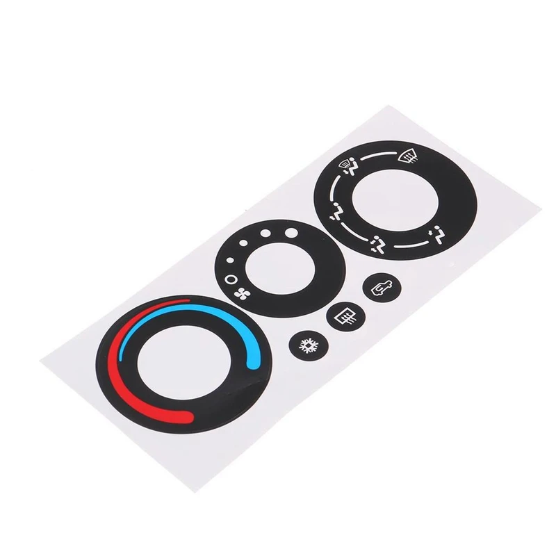 

For Chevrolet Equinox Pontiac Torrent 2005-2006 Car A/C Air Condition Climate Control Button Repair Sticker Decal