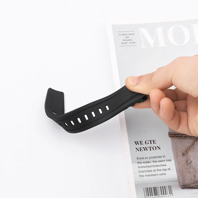 Rubber resin watch band for Casio G-Shock GST-B100 W300 210 400G S130 S330 Outdoor sports waterproof watch strap accessories