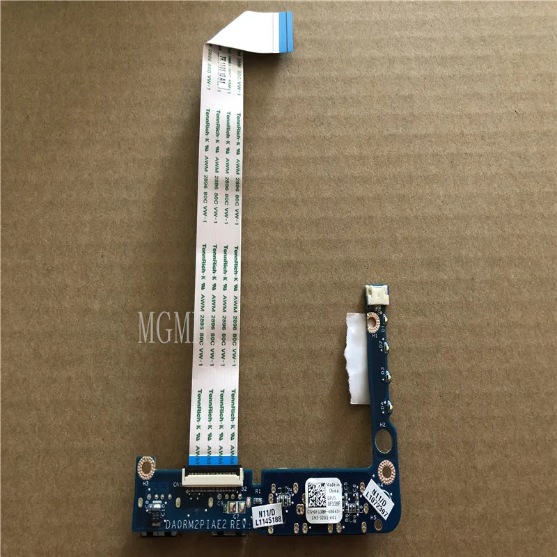 

DA0RM2PIAE2 0F138F FOR Dell LATITUDE E5400 FOR XPS 1640 1645 1647 USB board Audio board and cable