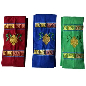 Tibetan Belts for Men Women Chinese Traditional Clothing Tibet Dress Robe Clothes Waistband Accessories Embroidery