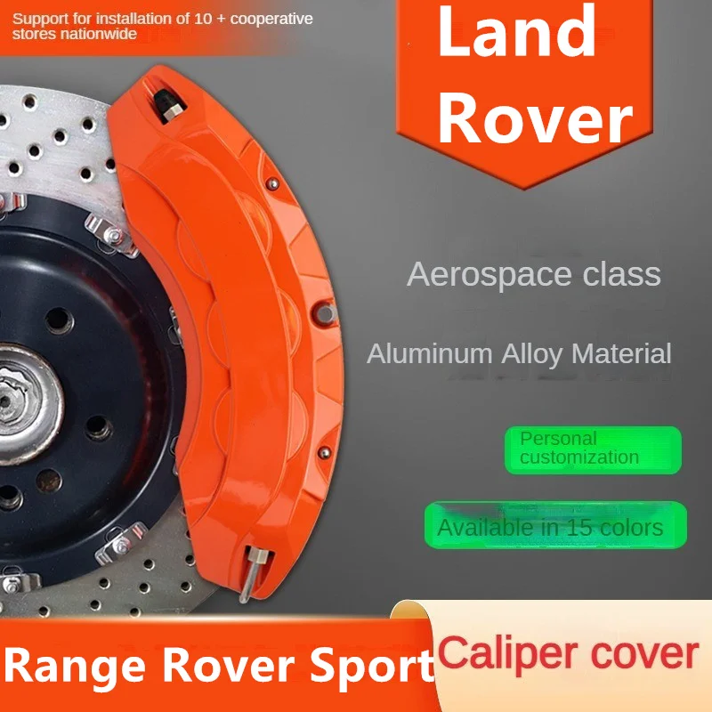 

For Land Rover Range Rover Sport Aluminum Car Brake Caliper Cover V8 4.4 4.2 SC 3.0 TDV6 HSE 5.0 NV V8 2005 2006 2010