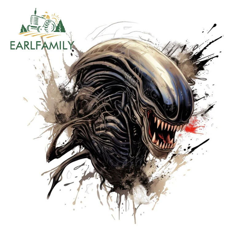 

EARLFAMILY 13 см x 13 м аркадные Хищники автомобильные аксессуары игровые граффити JDM водонепроницаемые наклейки индивидуальные наклейки