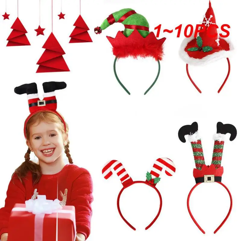 

1~10PCS Decorative Headband Exquisite Perfect For Christmas Parties Comfortable Elegant Design Multi-function