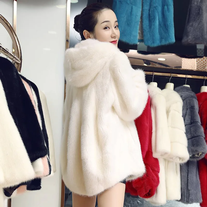 Genuine Coats Winter Women's Cold Coat Fur Thick Winter Office Lady Other Fur Yes Real Fur Overcoat