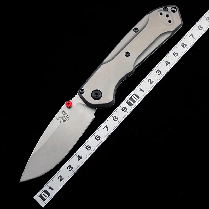 

Складной нож из титанового сплава BENCHMADE 565, походные охотничьи безопасные карманные ножи для защиты, инструмент для повседневного использования