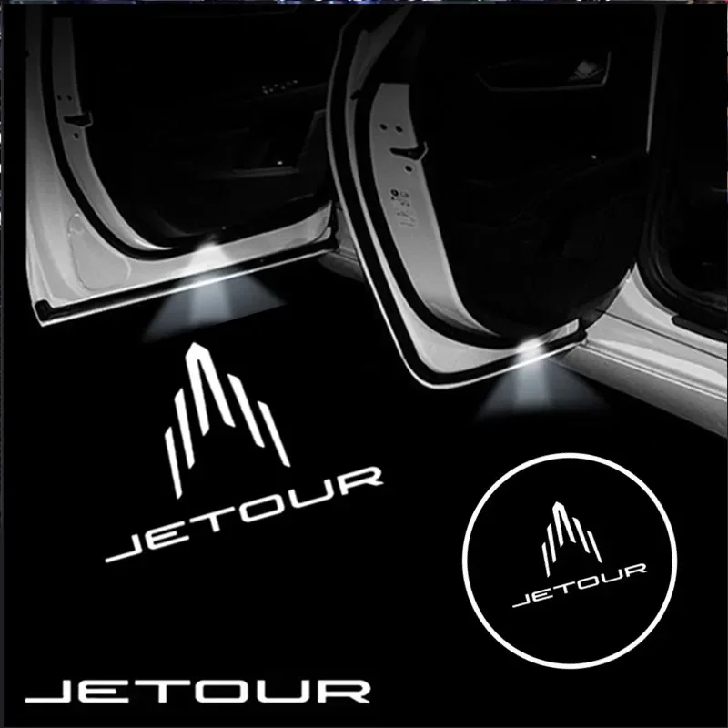 2 шт. дверной светильник проектор Luces украшение для Ghost Shadow лампа Jetour X70 X90 X95 Coupe Plus
