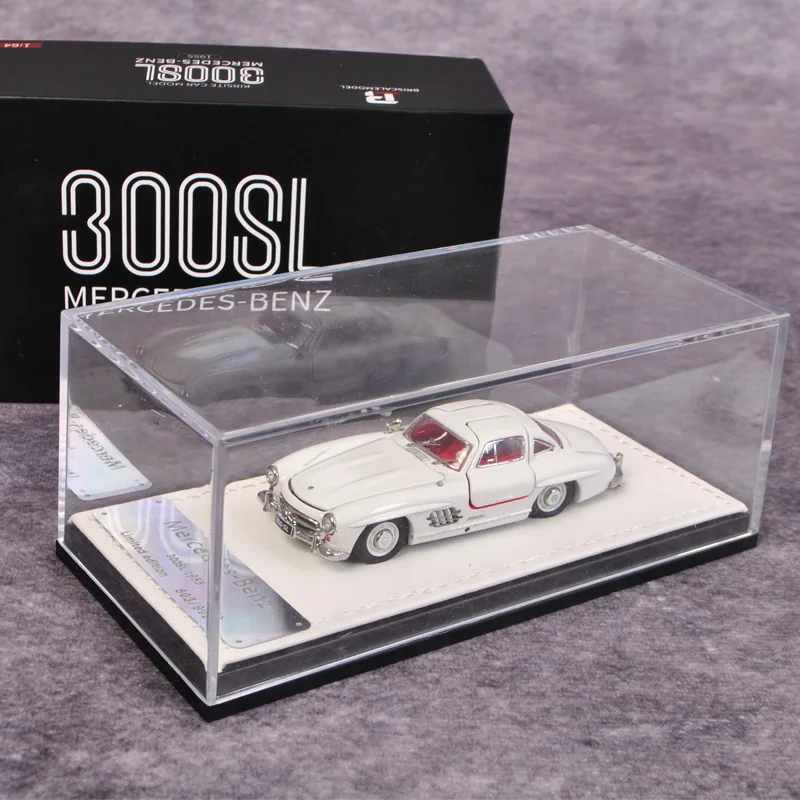 

Alloy car model Mercedes-Benz 300SL W198 BSC original 1:64 classic car ornaments full-open simulation car model gift