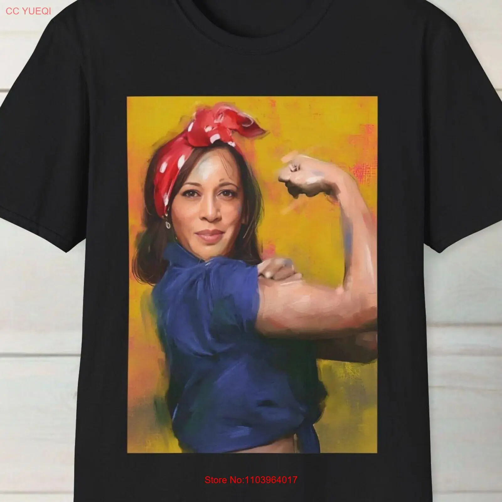 Рубашка Kamala the Riveter 2024 камала Харрис Presiden