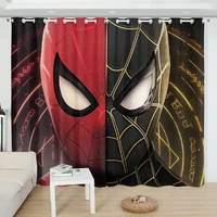 disney spiderman hero window curtain for living room shading curtain custom curtains for bedroom blackout curtains home decorati