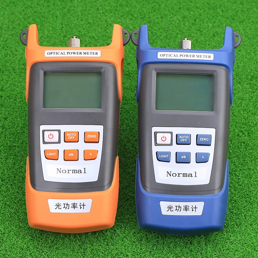 Kluos Fiber Optical Power Meter Detector Pigtail Jumper Hand-Held High-Precision Optical Attenuation Tester SC Interface