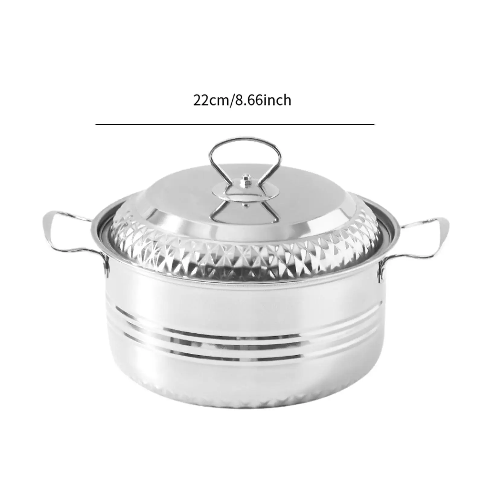 4Pcs Sauce Pan Easy to Clean Silver Stock Pot for Pasta Gravies Boiling Milk