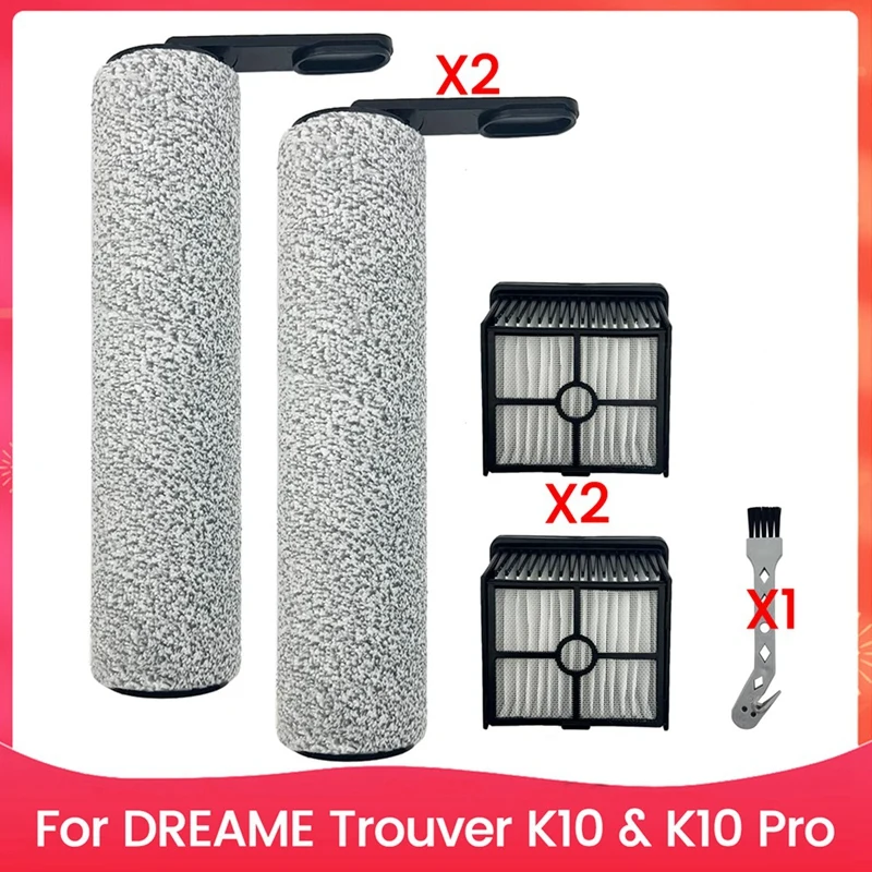 

Комплект щетки и фильтров для DREAME Trouver K10 и K10 Pro
