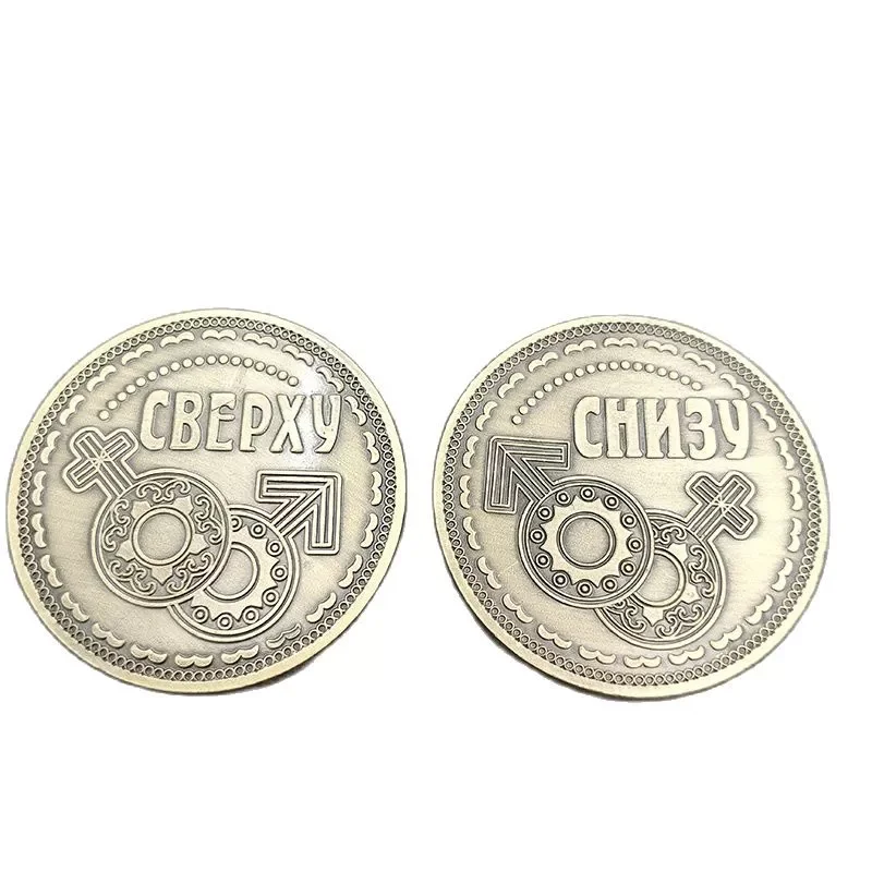 

Men and Women Love Commemorative Coin Gender Symbol Collectibles Coin Interesting Crafts Coins Gifts Decoration