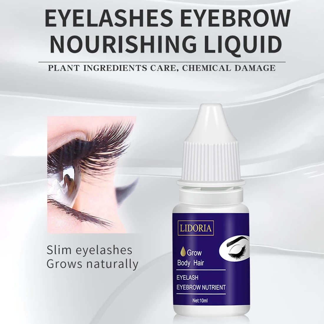 

Eyebrow Growth Serum Lashes Enhancer Thick Nutrition Nourishing Follicles Hairline Extension Intensive Lengthening