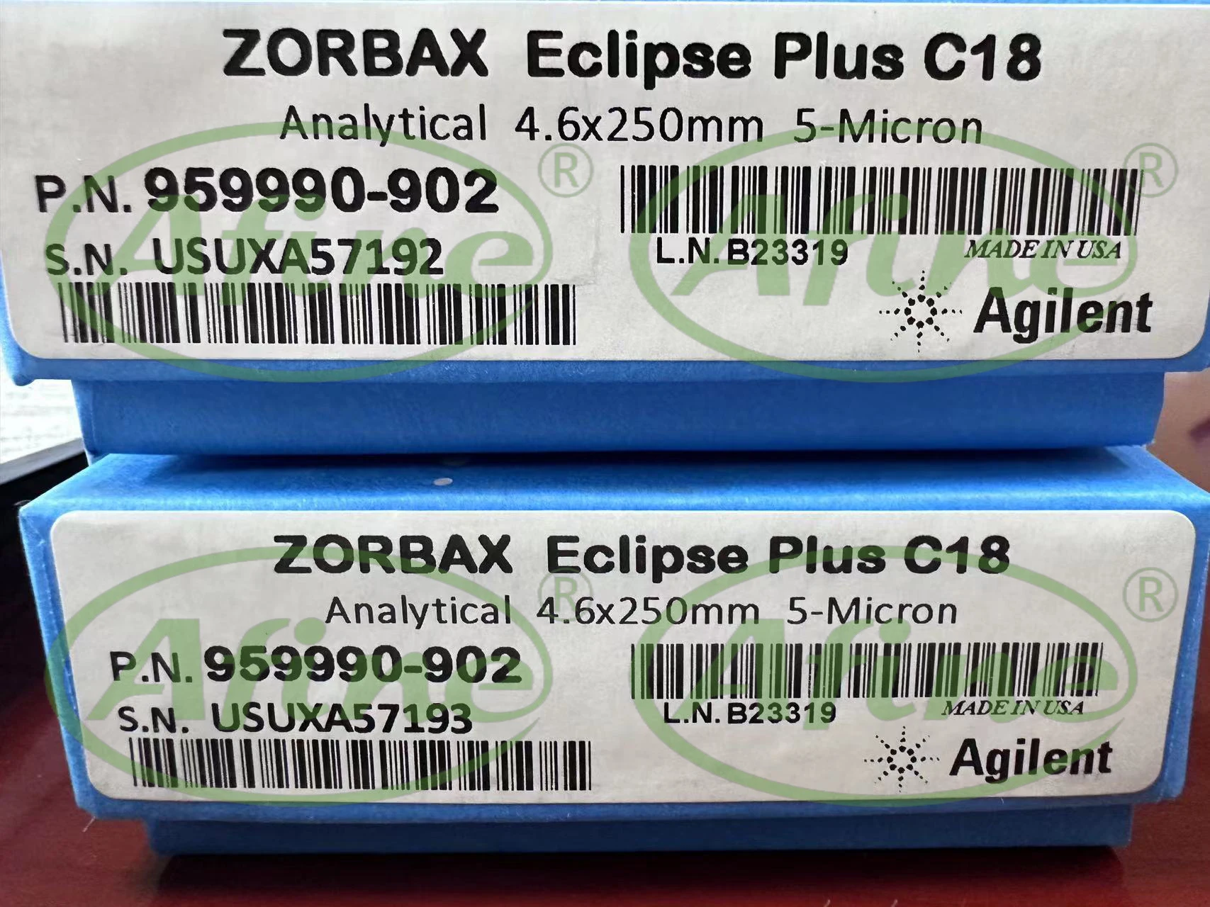 AFINE Agilent ZORBAX Eclipse Plus 959990 -902 C18 4 6 х 250 мм 5 мкм 400 бар ПЛК