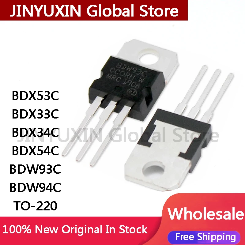 20 шт., BDX33C, BDX34C, BDX53C, BDX54C, BDX53, BDX33, BDX34, BDX54, TO220, BDW93C, BDW94C, BDW93, BDW94, оптовая продажа 20 шт., BDX33C, BDX34C, BDX53C, BDX54C, BDX53, BDX33, BDX34, BDX54, TO220, BDW93C, BDW94C, BDW93, BDW94, оптовая продажа