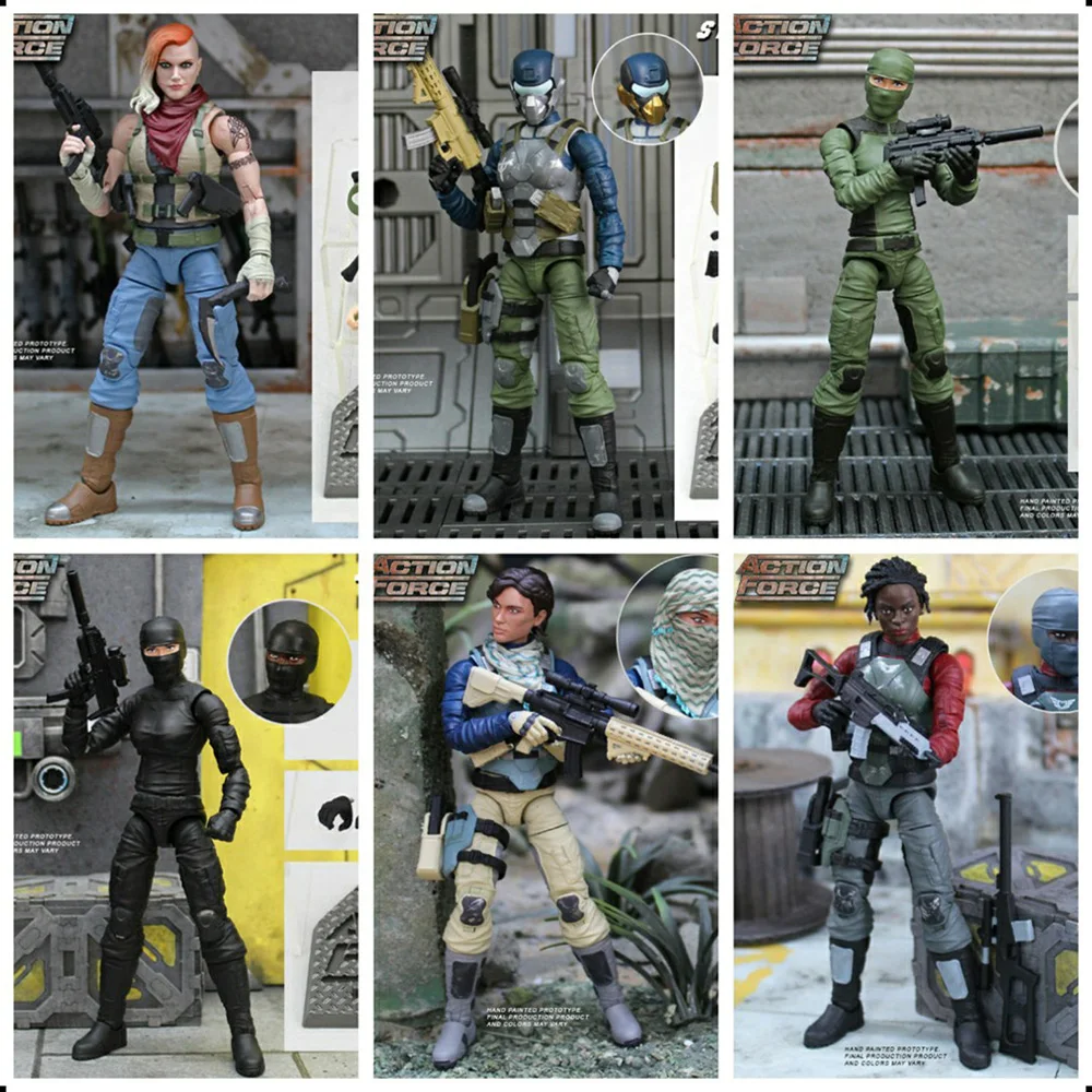 

Valaverse 1/12 Modern Military AF Force Wave 3 Steel Brigade Eclipse Pandora Rill-switch Delta Trooper Special OPS Action Figure