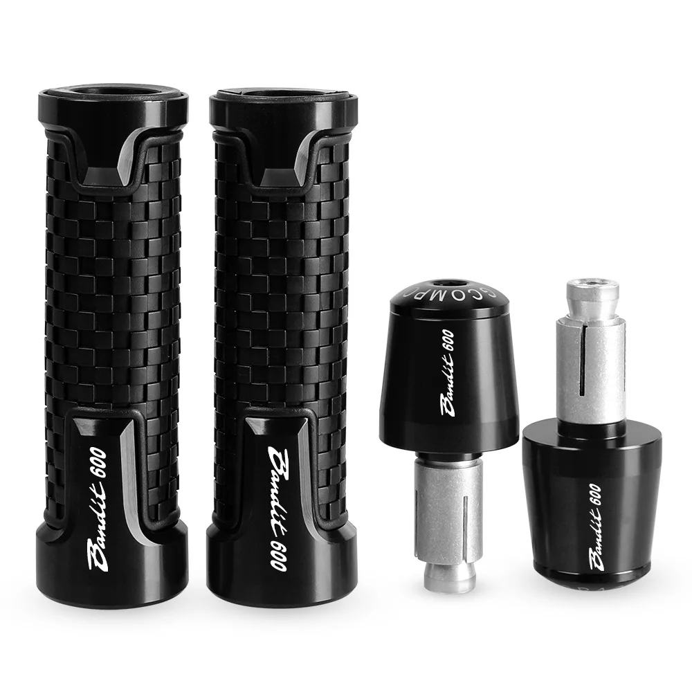 

For SUZUKI Bandit600 650 BANDIT650S 1995-2004 Motorcycle Accessories 7/8" 22MM Handlebar Hand Grips Handle Bar End Cap plug