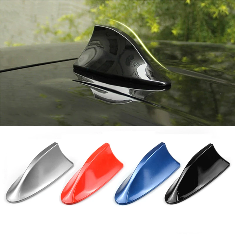 

Car Radio Shark Fin Car Shark Antenna Radio FM Signal Design For All Cars Aerials Antenna Car Styling