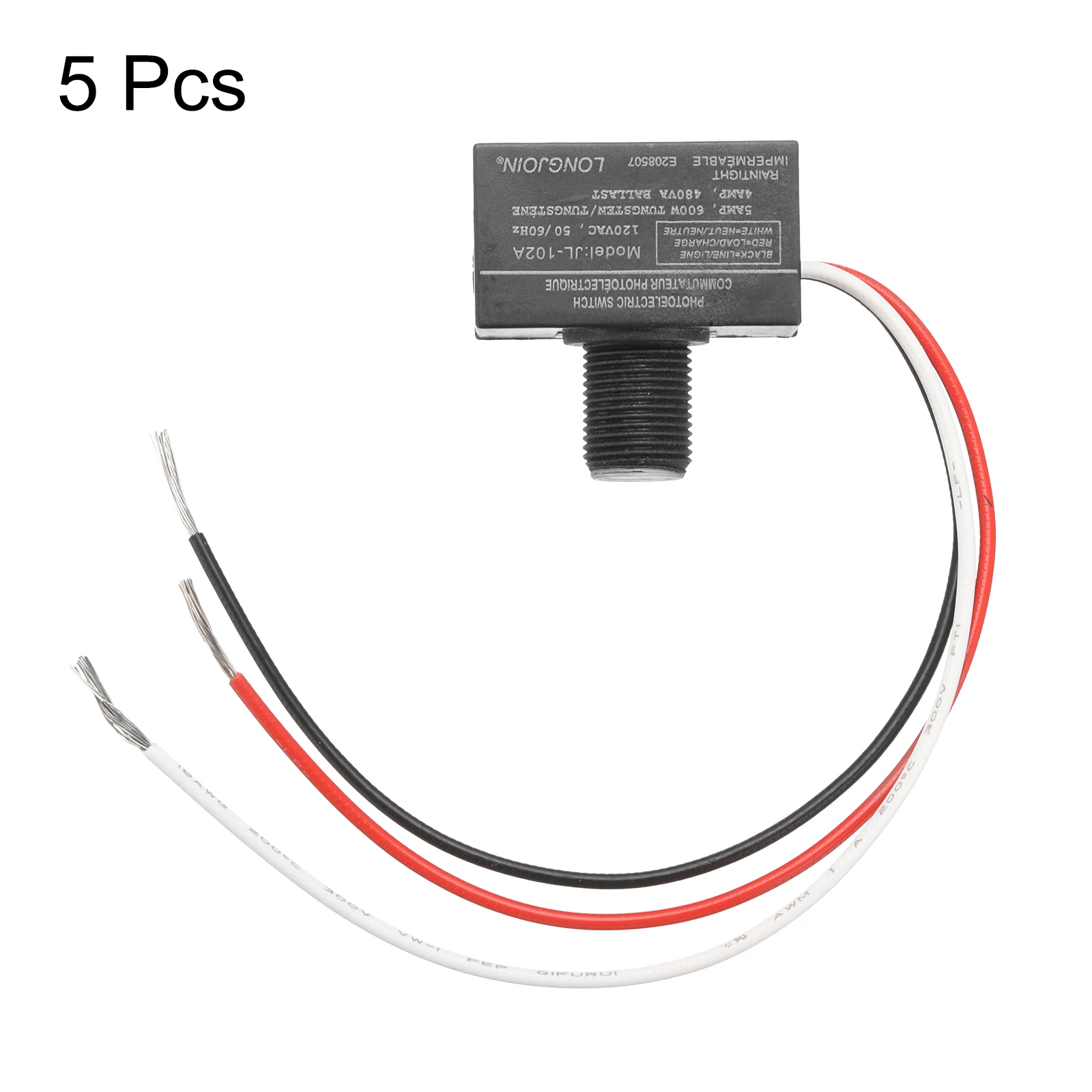 5 шт. JL-102A 120-вольтовый наружный жесткий проводный переключатель управления