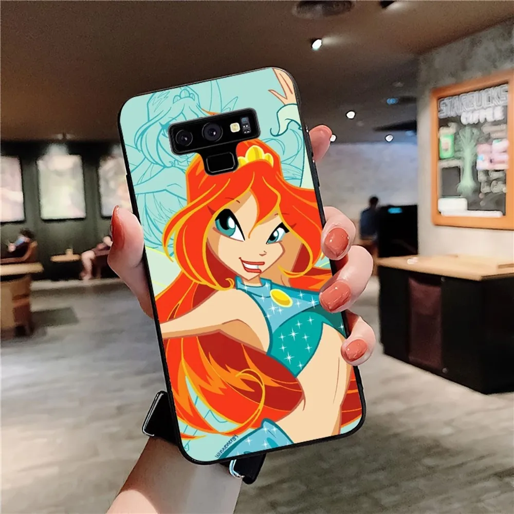 Girl W-Winxs C-clubs Phone Case For Samsung Note 8 9 10 20 Pro Plus Lite M 11 30 21 31 51 A 22 42 02 03